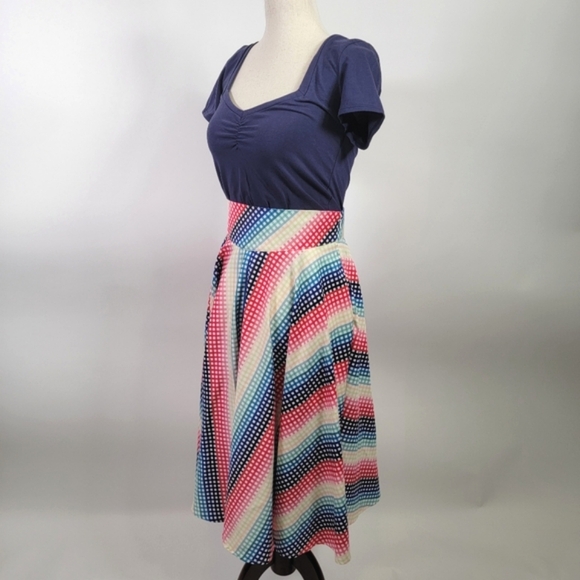 NWOT Voodoo Vixen Rainbow Skirt - Picture 8 of 12